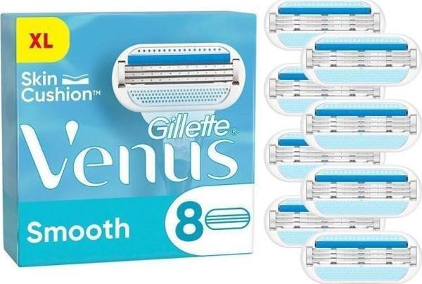 Gillette Venus Smooth Tıraş Yedek Bıçakları 8 Adet - Image 1