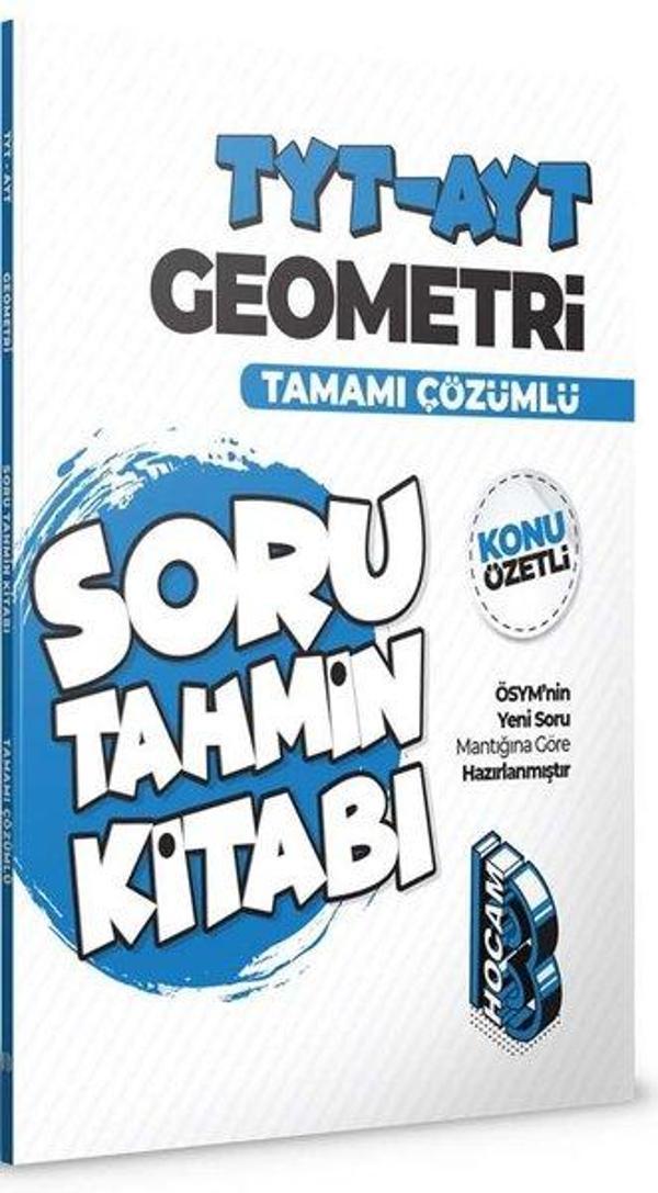 2022 TYT-AYT Geometri Konu Özetli ve Tamamı Çözümlü Soru Tahmin Kitabı - Benim Hocam Yayınları - Image 1