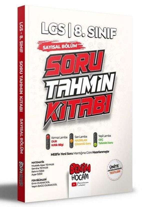 2022 LGS Sayısal Bölüm Konu Özetli Soru Tahmin Kitabı - Benim Hocam Yayınları - Image 1