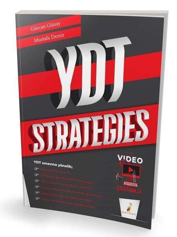 YDT Strategies Video Çözümlü Soru Bankası - Pelikan Yayınları - Image 1