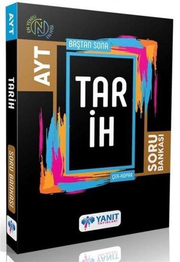 AYT Baştan Sona Tarih Soru Bankası - Yanıt Yayınları - Image 1