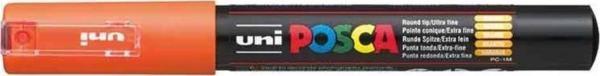 Uni-Ball Pc-1M Markör Boyama Kalemi Posca Su Bazlı Poster 0.7 Mm Turuncu (12 Li Kutu) - Image 1