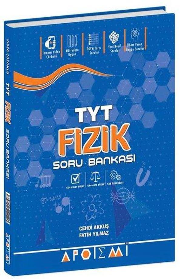 TYT Fizik Soru Bankası - Apotemi Yayınları - Image 1