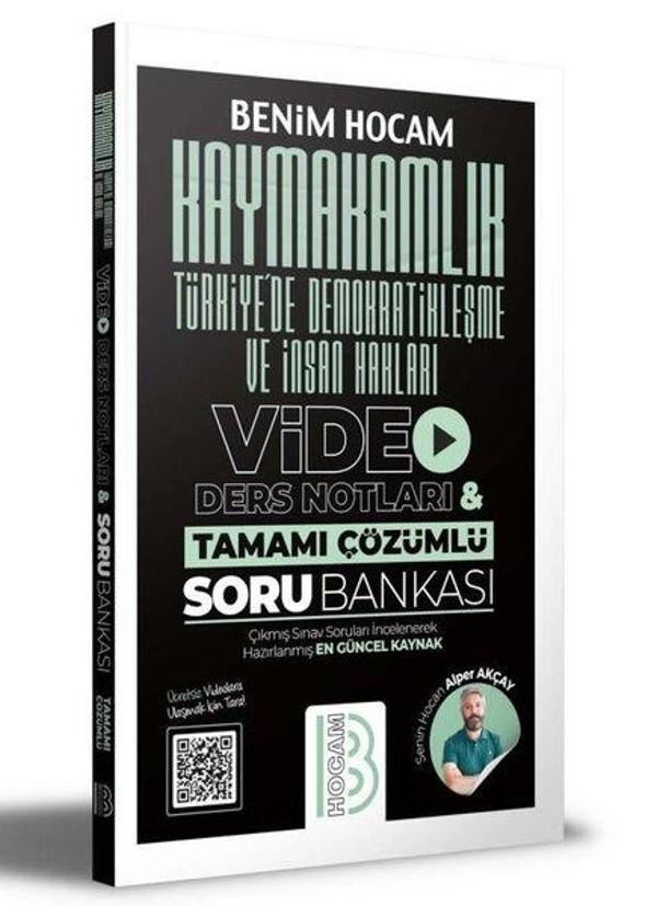 Kaymakamlık Türkiye'de Demokratikleşme ve İnsan Hakları Video Ders Notları ve Tamamı Çözümlü Soru Ba - Benim Hocam Yayınları - Image 1