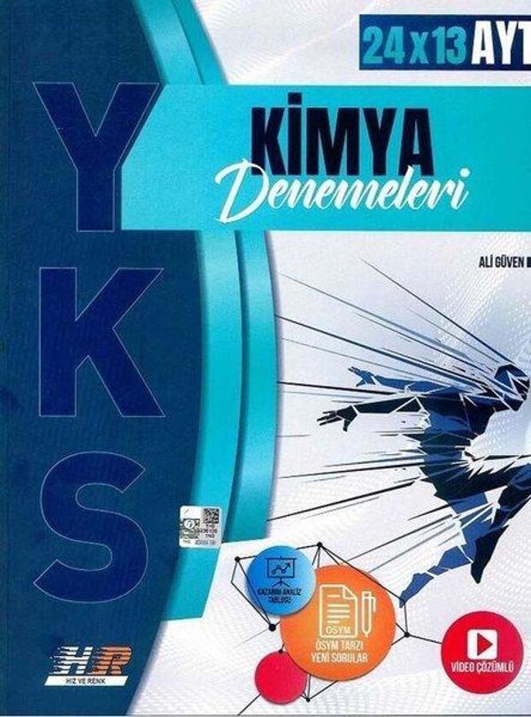 2022 AYT Kimya 24x13 Deneme - Hız ve Renk Yayınları - Image 1