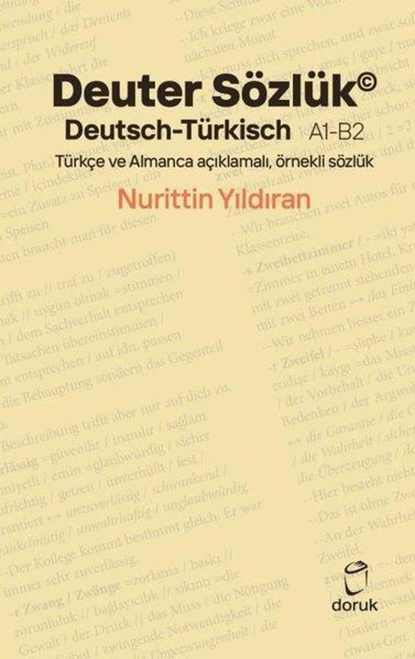 Deuter Sözlük - Deutsch - Türkisch A1 - B2 - Doruk Yayınları - Image 1