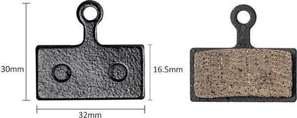 BİSİKLET ORGANİK DİSK FREN BALATASI XTR/SLX/ALFİNE 52 MODEL - Image 1