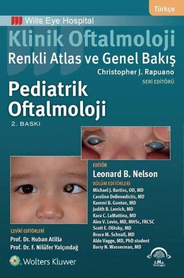 Klinik Oftalmoloji Renkli Atlas ve Genel Bakış Pediatrik Oftalmoloji - Ema Tıp Kitabevi - Image 1