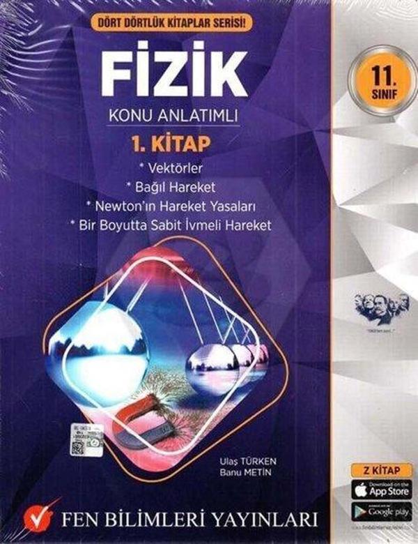 11.Sınıf Fizik Konu Anlatımlı Soru Bankası 4 Kitap Takım - Fen Bilimleri Yayınları - Image 1