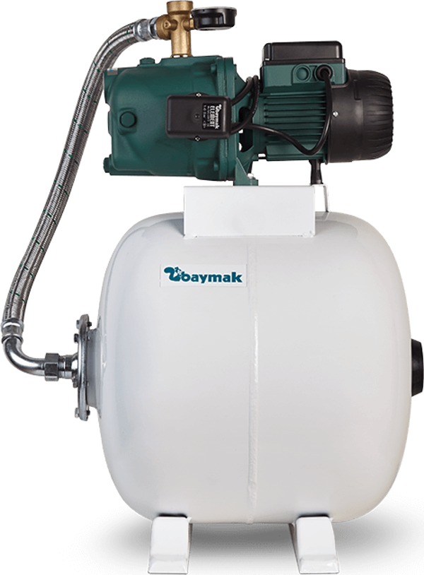 Baymak JET 102 M Flatörlü 20 LT Depolu Hidrofor (4 Kat / 5 Daire) - Image 1