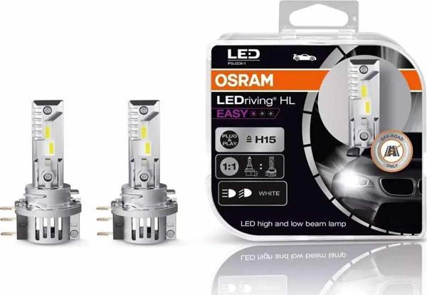 Osram Far Ampulü Led H15 12V Easy Model 64176DWESY - Image 1