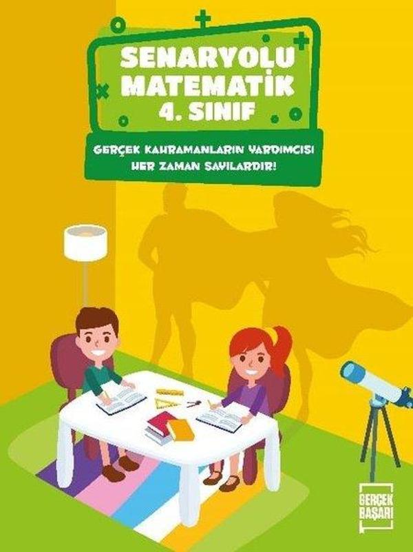 4.Sınıf Senaryolu Matematik - Gerçek Başarı Yayınları - Image 1