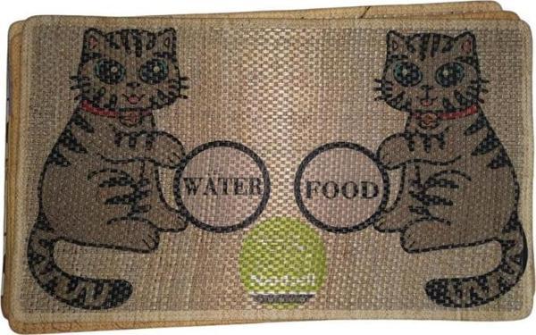 Nanbell Jüt Halı Kedi Tırmalama 70X43 cm Desenli No:7 - Image 1