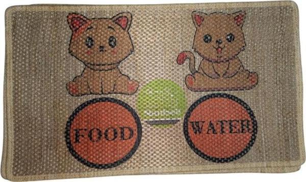 Nanbell Jüt Halı Kedi Tırmalama 70X43 cm Desenli No:9 - Image 1