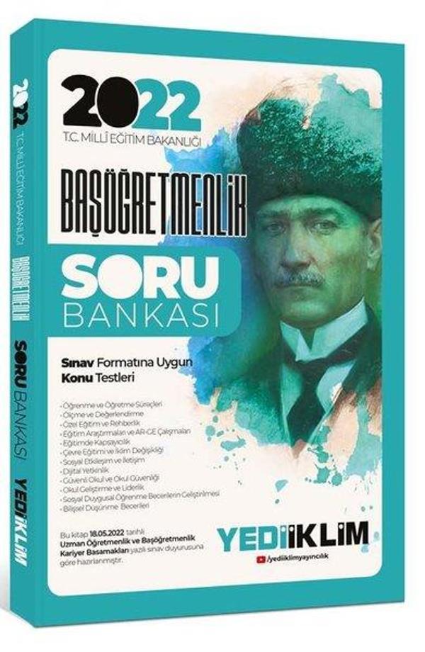 MEB Öğretmenlik Kariyer Basamakları Başöğretmenlik Soru Bankası - Yediiklim Yayınları - Image 1