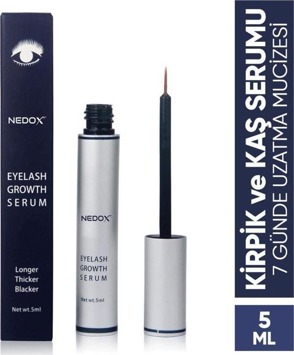 NEDOX Kaş Ve Kirpik Uzatıcı, Onarıcı, Besleyici Ve Güçlendirici Bakım Serum Garantili 5 ml - Image 1