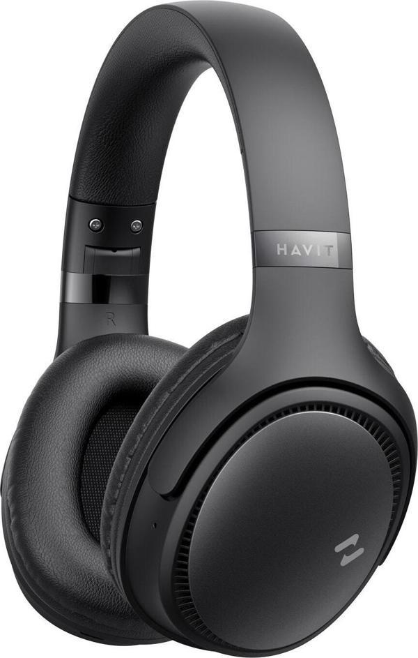 Havit H630BT Katlanabilir Kafa Üstü Mikrofonlu Bluetooth Kulaklık Siyah - Image 1
