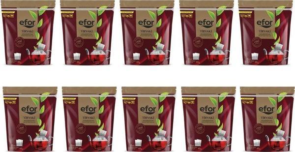 Efor  Demlik Poşet Çay Jumbo Tiryaki 40 Gr 25 Li X 10 Adet - Image 1
