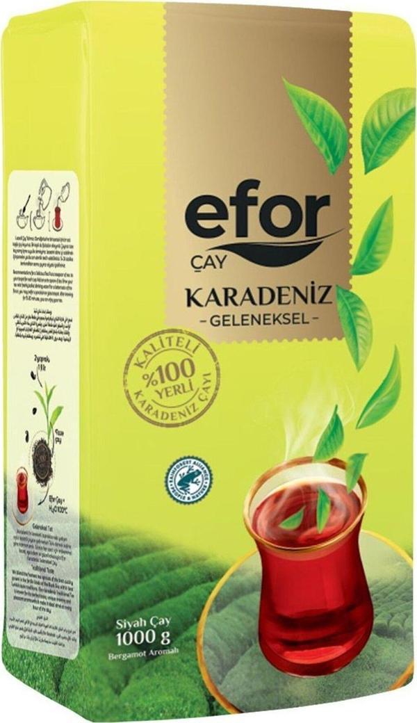 Efor  Geleneksel Karadeniz Çayı 1 Kg - Image 1