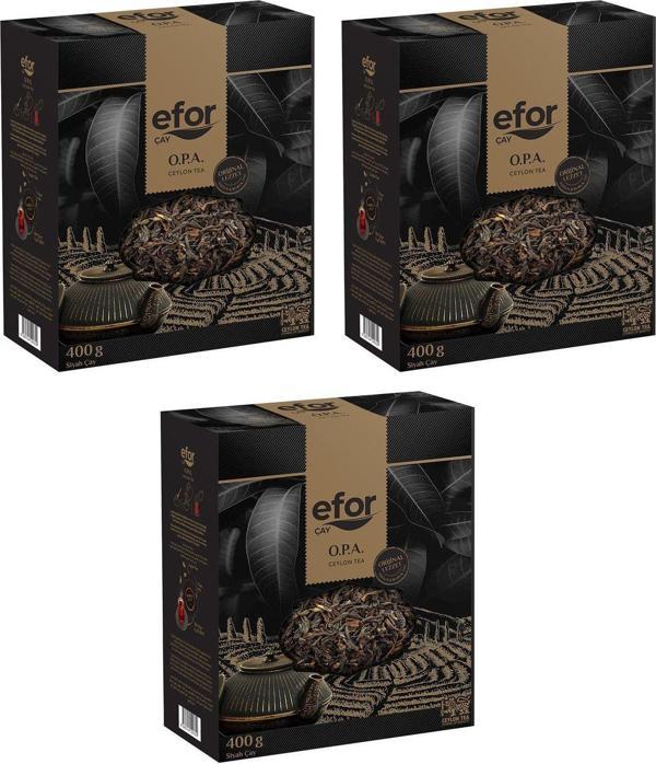 Efor  Opa Ceylon Çay 400Gr X 3 Adet - Image 1