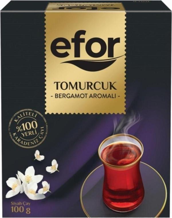 Efor Tomurcuk Bergamot Aromalı Siyah Çay - 100Gr - Image 1