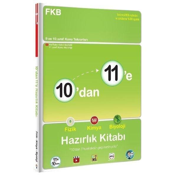 10'dan 11'e Fizik Kimya Biyoloji Hazırlık Kitabı - Tonguç Akademi - Image 1