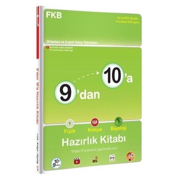 9'dan 10'a Fizik Kimya Biyoloji Hazırlık Kitabı - Tonguç Akademi - Image 1