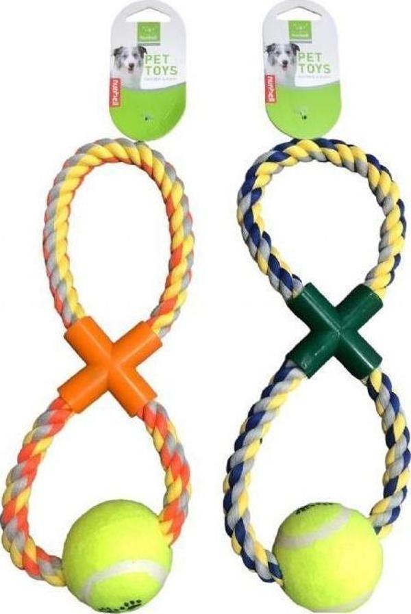 Nunbell Köpek Diş İpi Sekiz Şekilli - Image 1