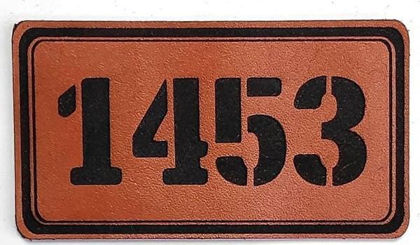 1453 Deri PEÇ- Arma - Patch - Image 1