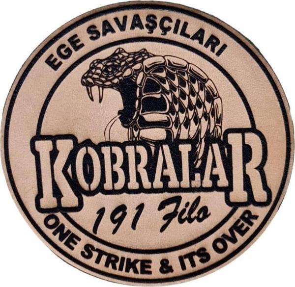191 FİLO EGE SAVAŞÇILARI  Deri PEÇ - Arma - Askeri Patch - Image 1
