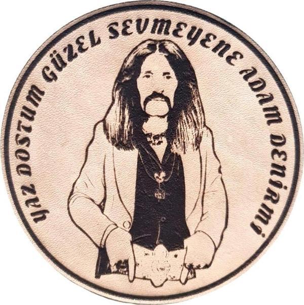 Barış Manço Deri PEÇ - Arma - Askeri Patch - Image 1