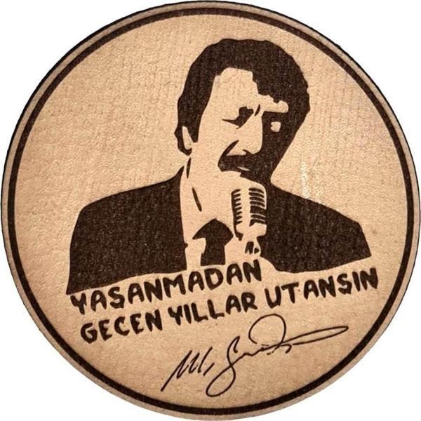 Müslüm Baba Yaşanmadan Geçen Yıllar Utansın - Deri PEÇ - Arma - Askeri Patch - Image 1
