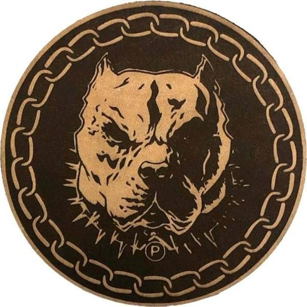 PİTBULL - Deri PEÇ - Arma - Askeri Patch pitbul peç - Image 1