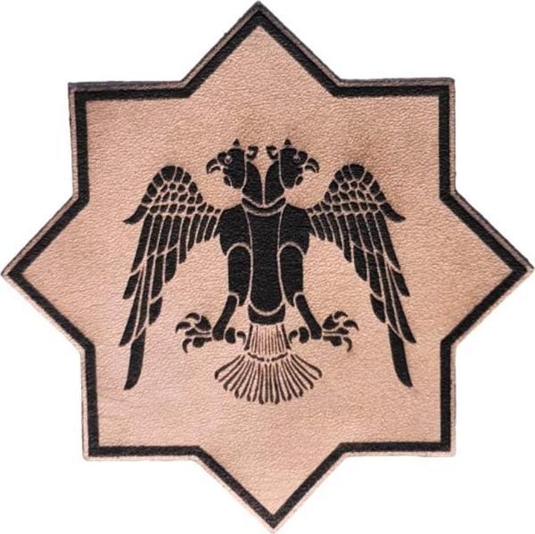 SELÇUKLU Kartalı Yıldız Deri PEÇ - Arma - Askeri Patch - Image 1