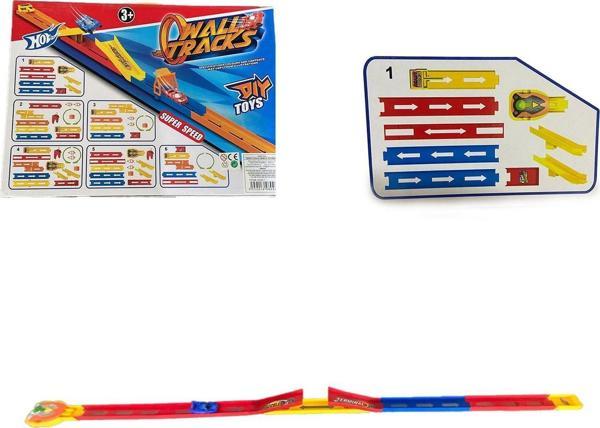 Oyuncak Araba Fırlatma Pisti 122 Cm Ve 2  Araba - Image 1