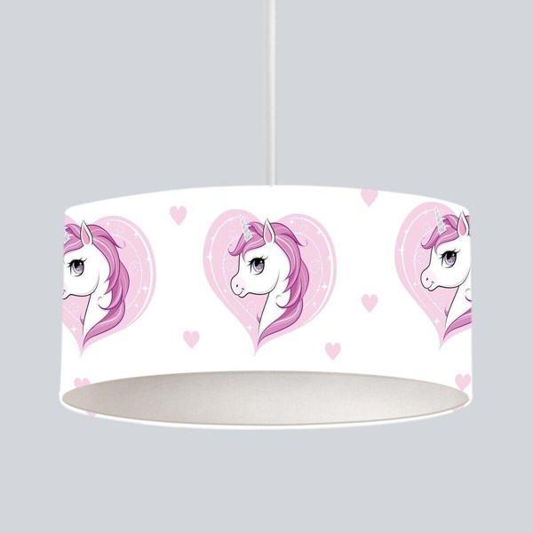 Cici Odam Çocuk Bebek Odası Sarkıt Avize Serpme Yıldızlı Unicorn - Image 1
