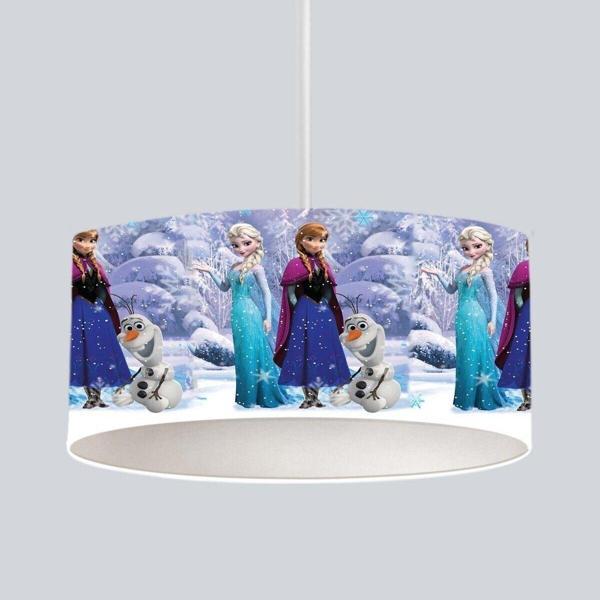 Cici Odam Çocuk Bebek Odası Sarkıt Avize Frozen Elsa ve Anna - Image 1