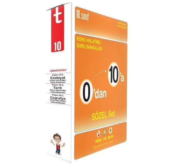 Tonguç 0'dan 10'a Konu Anlatımlı Soru Bankası Sözel Set - Tonguç Yayınları - Image 1