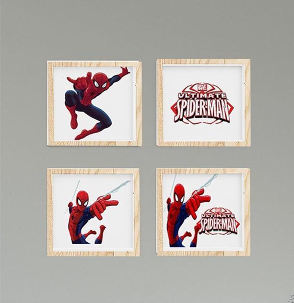 Cici Odam Çocuk Bebek Odası Tablo Spiderman Örümcek Adam Marvel - Image 1