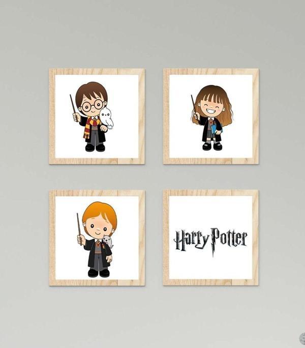 Cici Odam Çocuk Bebek Odası Tablo Harry Potter ve Arkadaşları - Image 1
