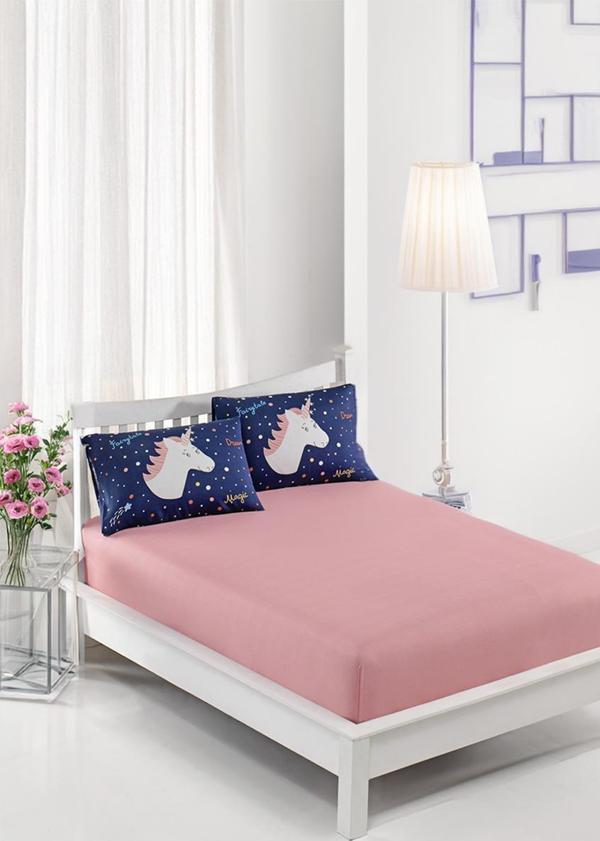 Pes Lastikli Çarşaf Seti Tek Kişilik MagicUnicorn Laci - Image 1