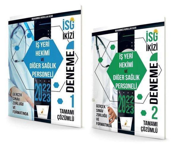 İSG İkizi İş Yeri Hekimi ve Diğer Sağlık Personeli 2 Özgün Deneme Sınavı - Pelikan Yayınları - Image 1