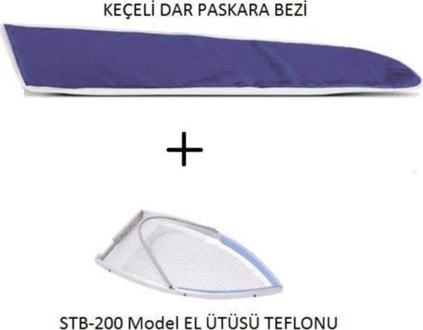 Bluestar Isıya Dayanıklı Keçeli Dar Paskara Bezi Ve El Ütüsü Teflonu Stb-200 - Image 1