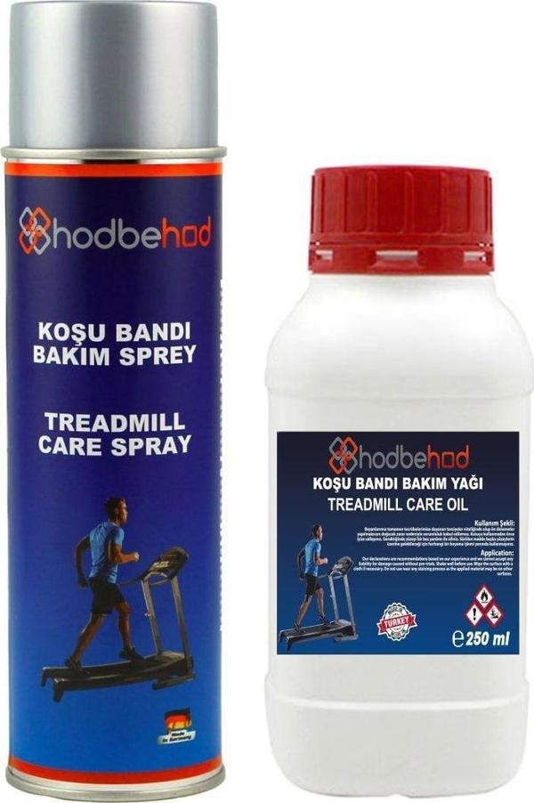 Hodbehod Koşu Bandı Silikon Yağı 250 Ml Sıvı+500 Ml Sprey Silikon Yağ Set - Image 1