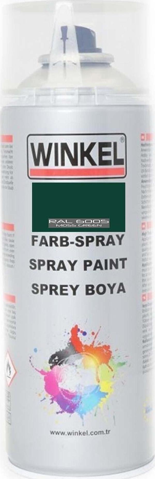 Winkel Akrilik Ral 6005 Gri Yeşil Sprey Boya 400 Ml - Image 1