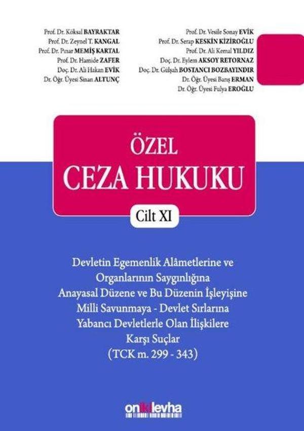 Özel Ceza Hukuku Cilt - 11 - On İki Levha Yayıncılık - Image 1