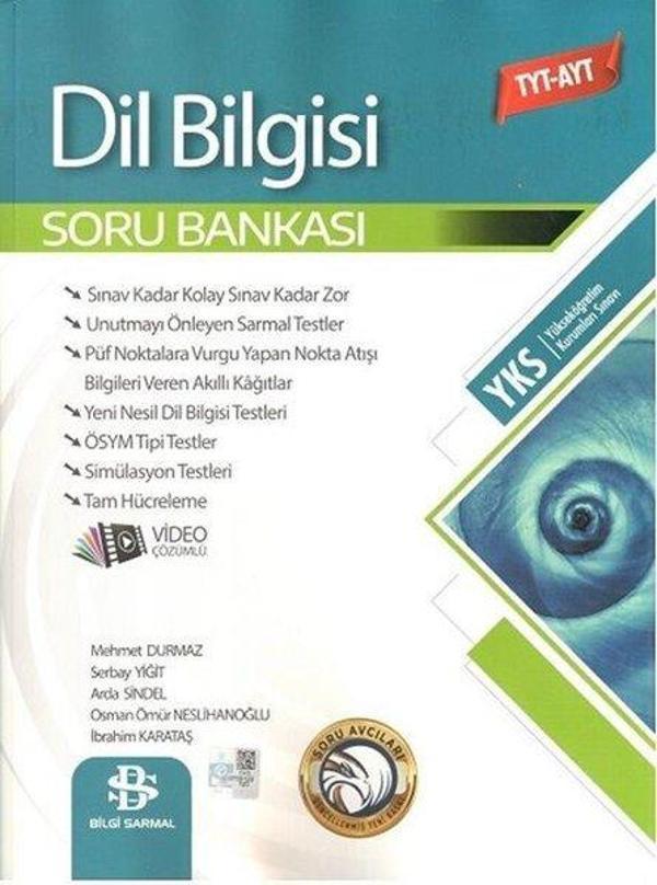 TYT AYT Dil Bilgisi Soru Bankası - Bilgi Sarmal Yayınları - Image 1