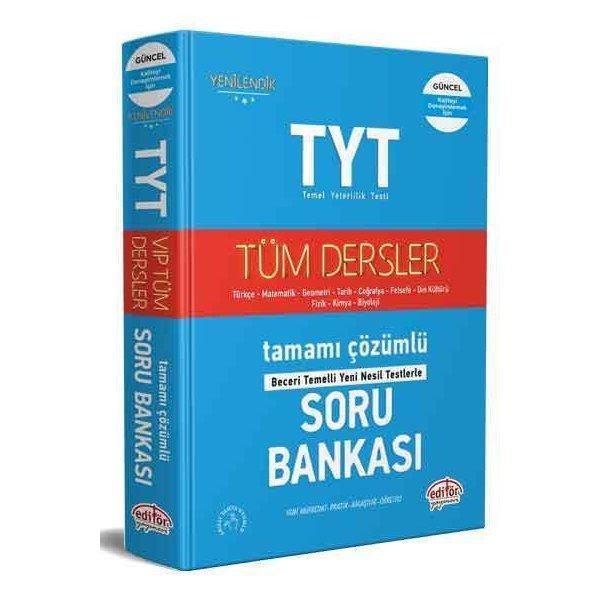 TYT Tüm Dersler Soru Bankası - Editör - Image 1