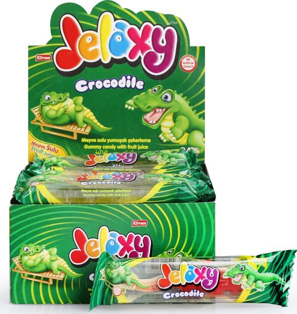 Jelaxy Timsah (Crocodile) 20 Gr. 24 Adet (1 Kutu) - Image 1