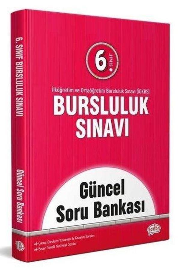 6.Sınıf PBYS Bursluluk Sınavı Güncel Soru Bankası - Editör - Image 1